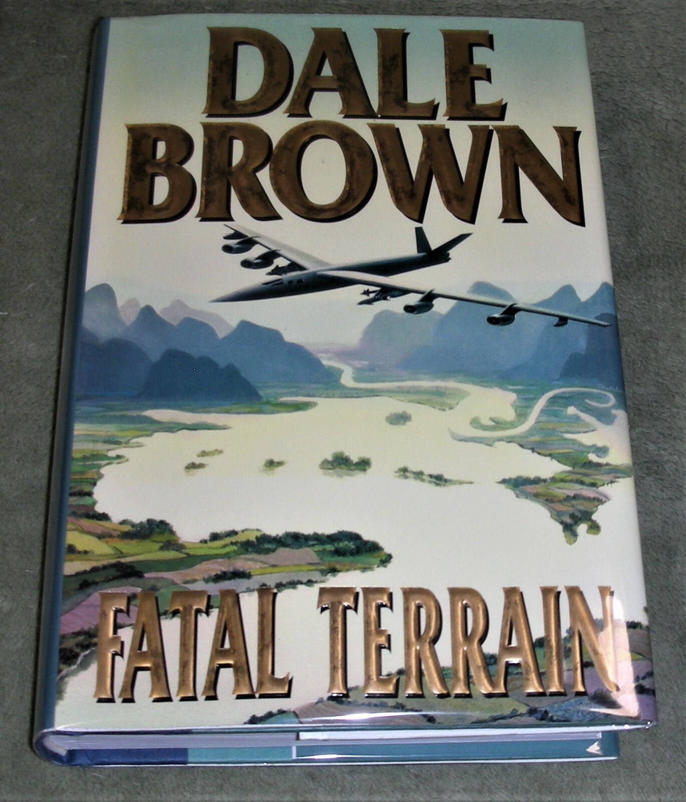 FATAL TERRAIN by Dale Brown 1997 HC/DJ ~ 1st Edition 1st Printing + Cover