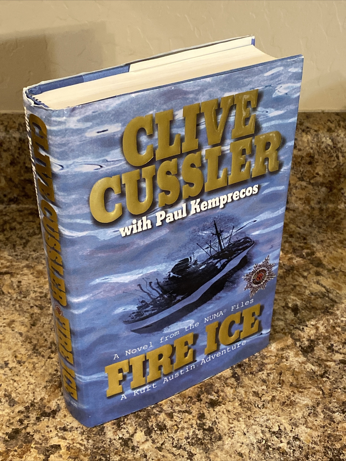 Fire Ice SIGNED By Clive Cussler – 1st Printing Very Good+ HC