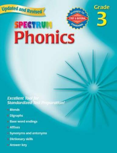 Spectrum Phonics, Grade 3 – Paperback By School Specialty Publishing – VERY GOOD