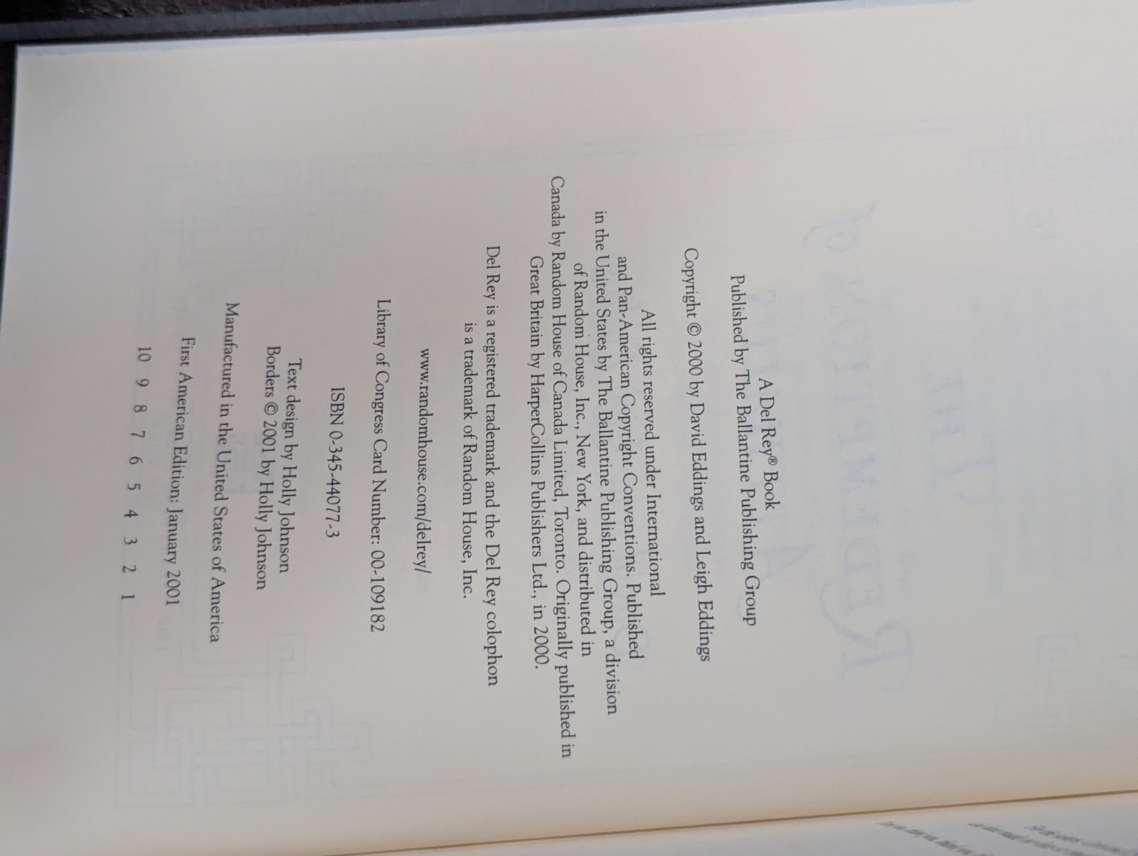 ​David & Leigh Eddings The Redemption of Althalus 1st/1st Hardcover Fantasy