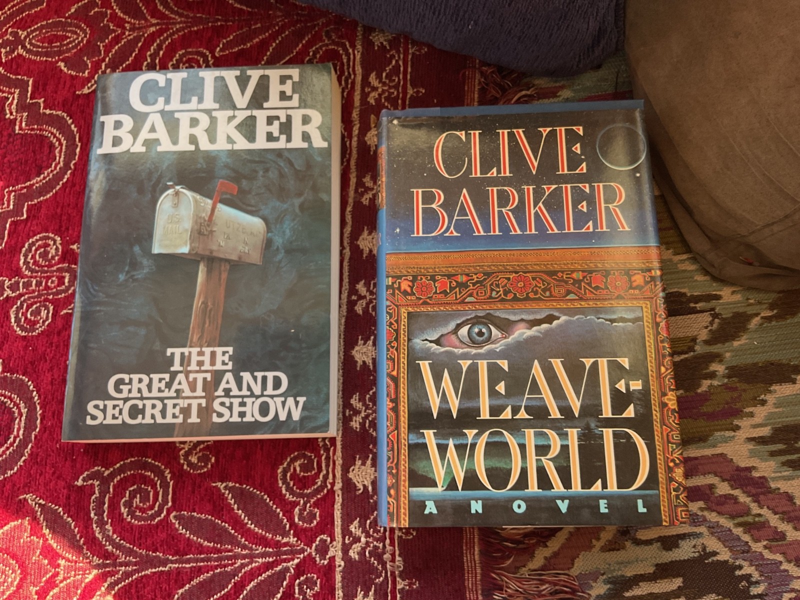 Weaveworld by Clive Barker (1987, Hardcover) First Edition Like New