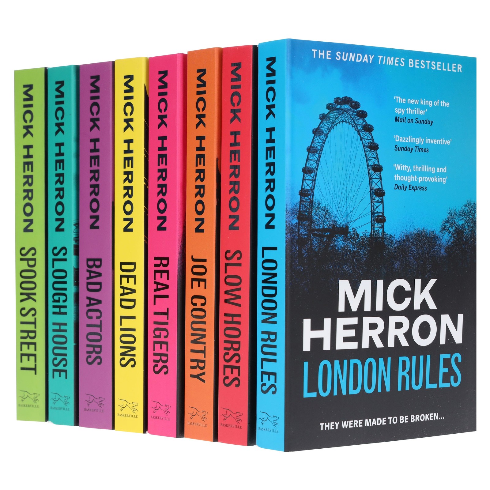 Slough House Series: Book 1-8 by Mick Herron Complete 8 Books Set – Fiction – PB