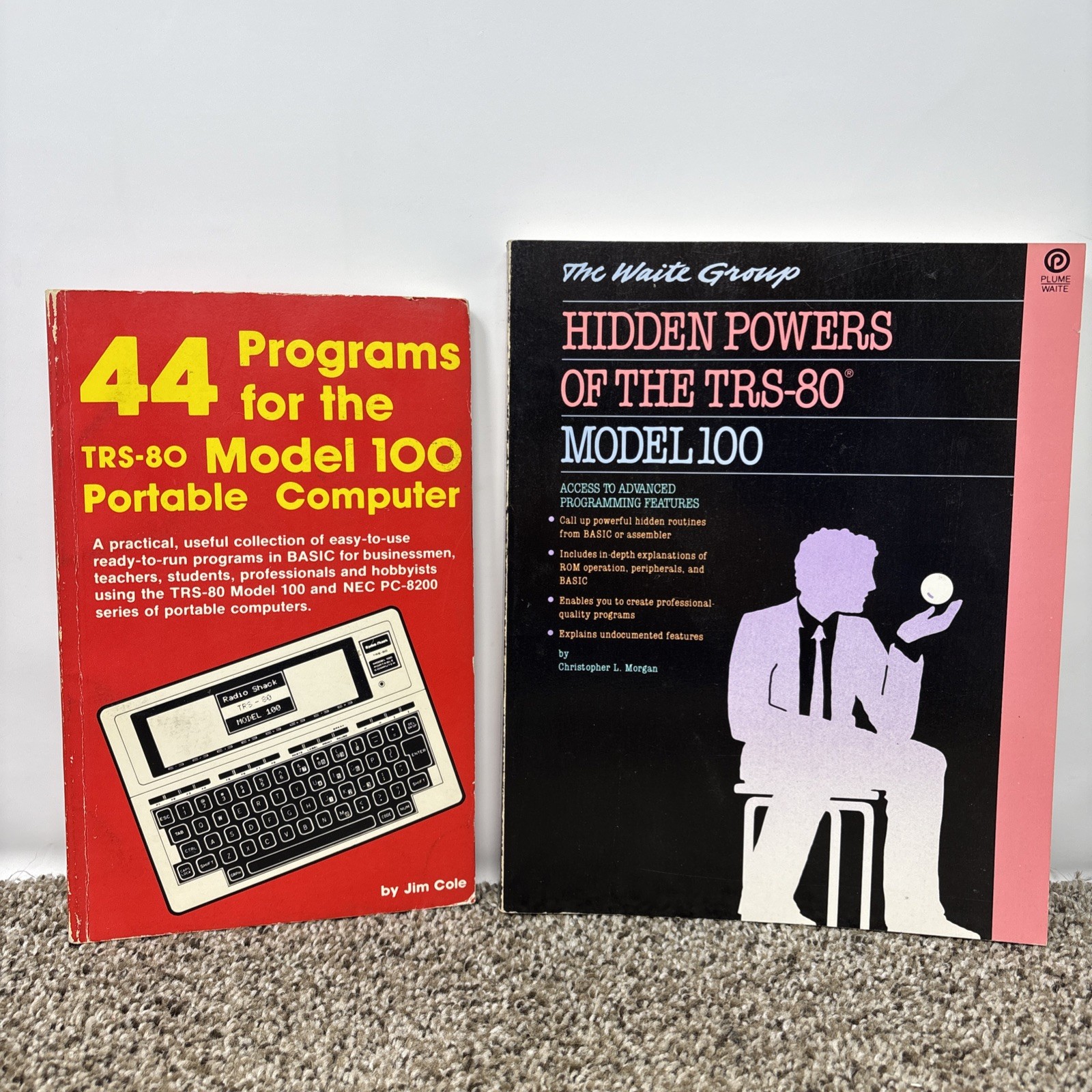 Hidden Powers of the TRS-80 Model 100 Book Lot Radio Shack Tandy Computer