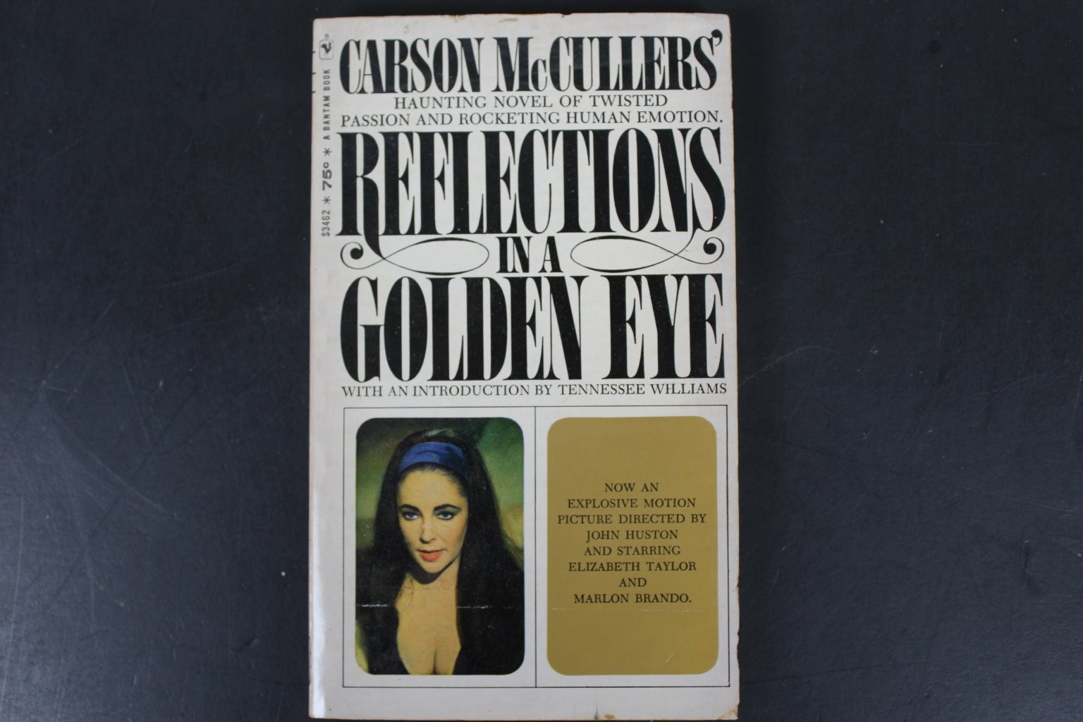 Reflections in a Golden Eye Carson McCullers 1967 Movie Tie-in Bantam Book PB