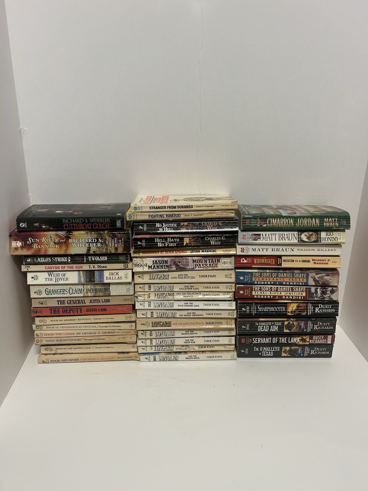Western Novels Lot of 40 by Various Authors