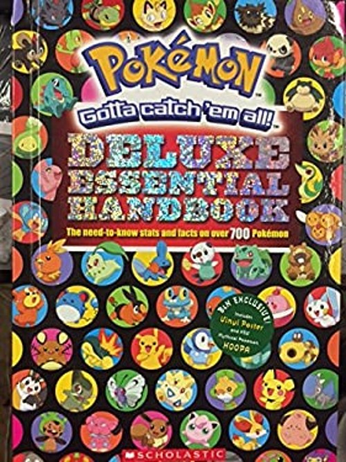 Pokemon Deluxe Essential Handbook B&N exclusive edition with Viny