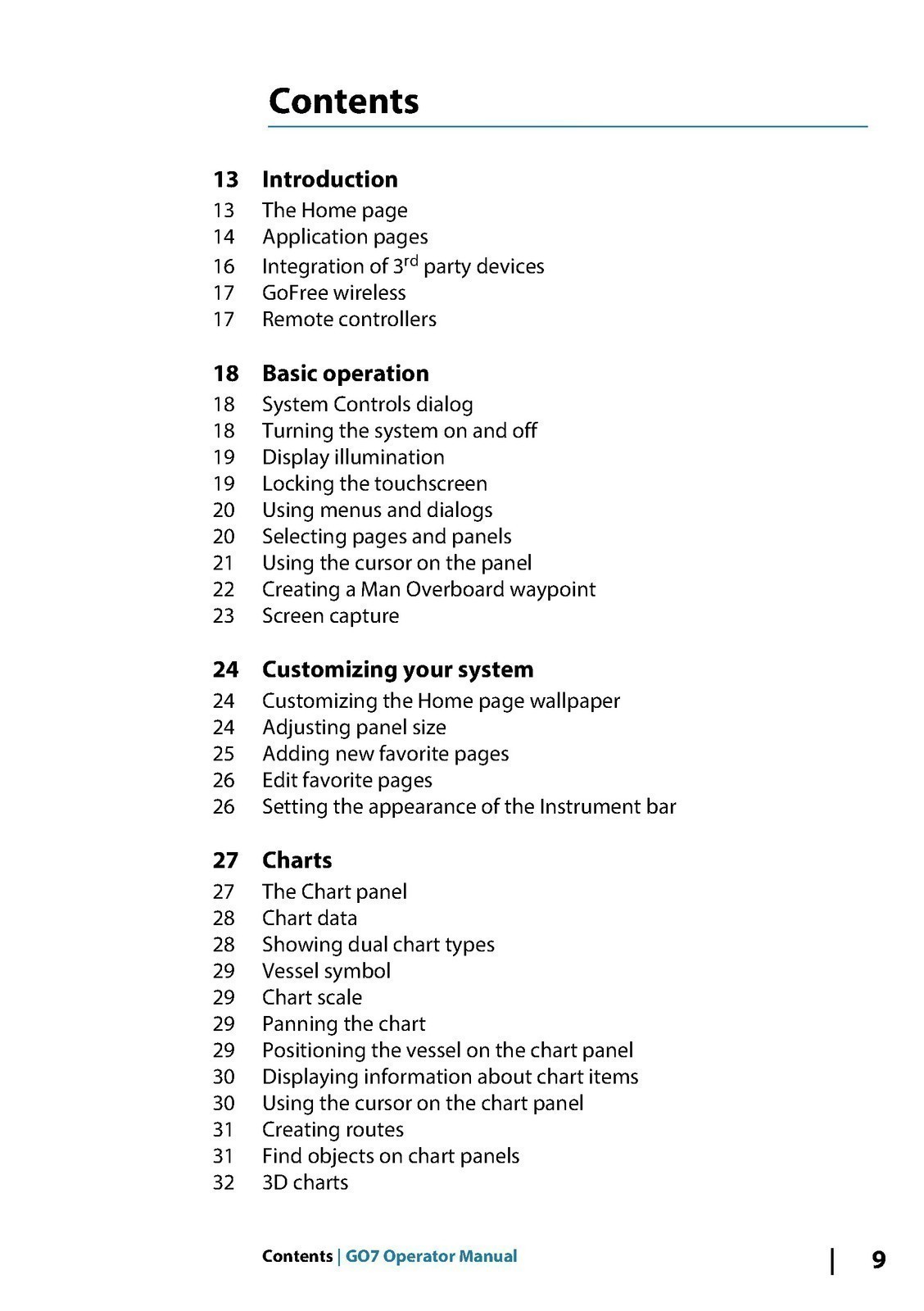 SIMRAD GO7 Fish Finder Plotter Operator Manual ROBUST BOUND – TOUGH COVERING