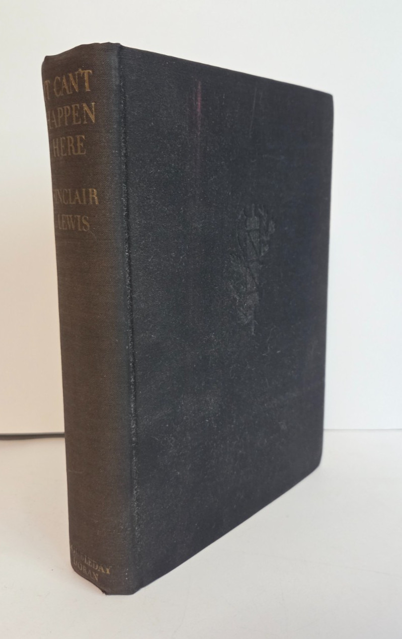 It Can’t Happen Here — Sinclair Lewis | 1st Ed 1935 Doubleday, Doran HC