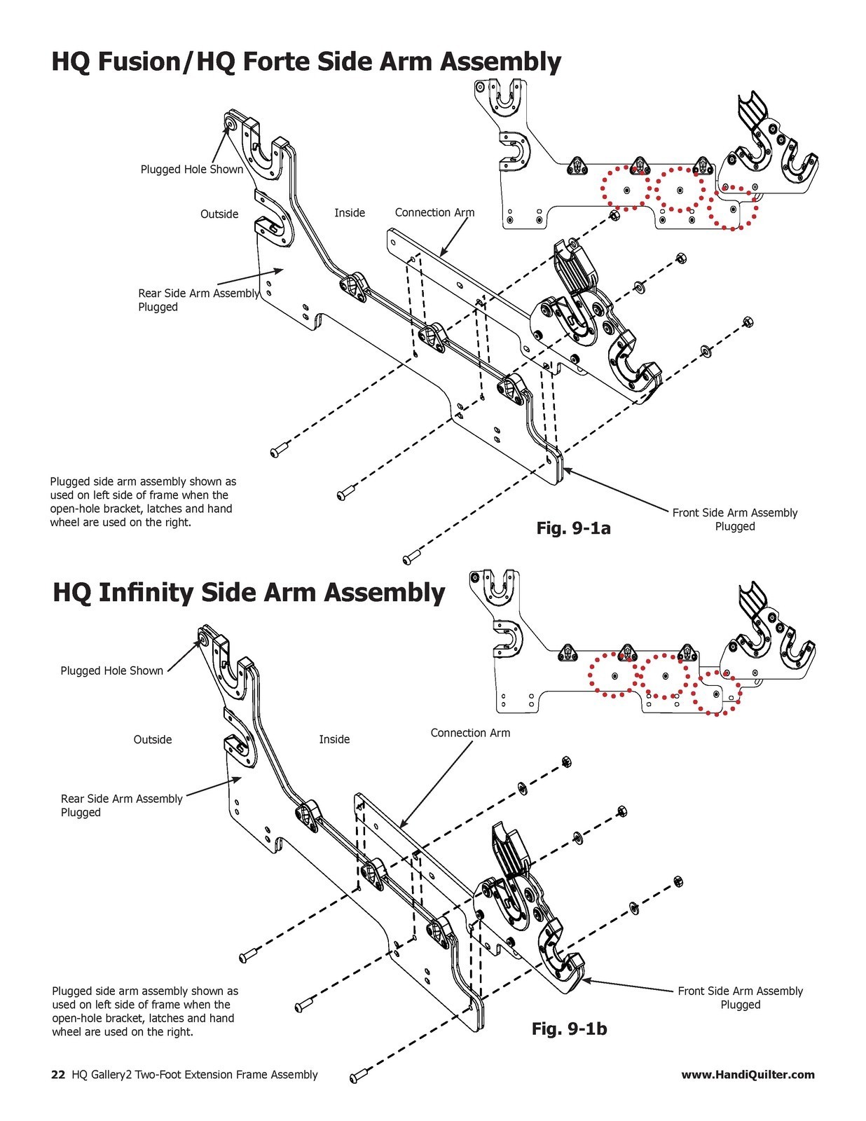 HANDI QUILTER Gallery2 Frame 14ft Ext Kit Assy Instruction Manual – COIL BOUND