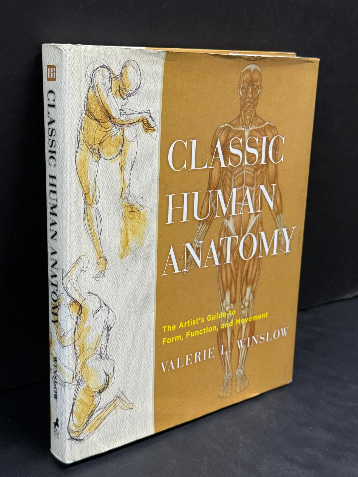 Classic Human Anatomy Valerie L. Winslow Hardcover 2008 Art Reference Book