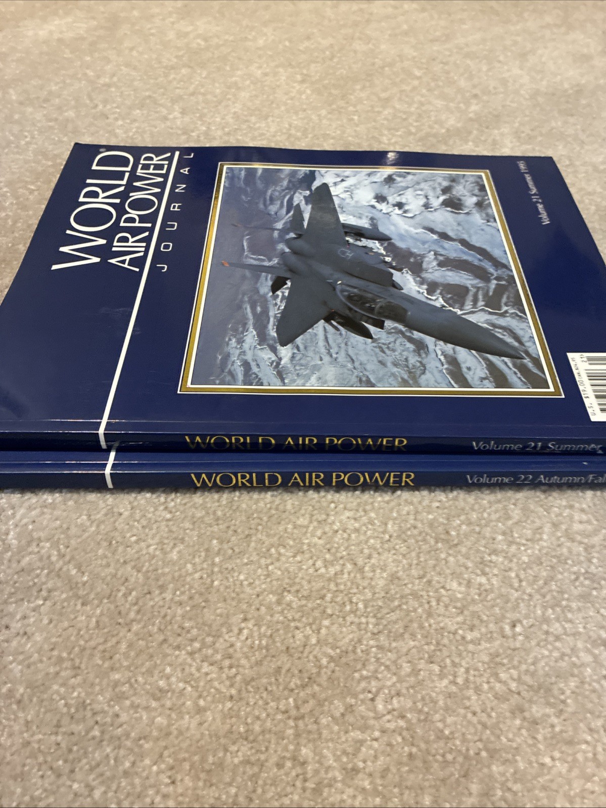 Lot of 2 ~ World Air Power Journal ~ Volume 21 & 22 ~ Summer/Autumn 1995