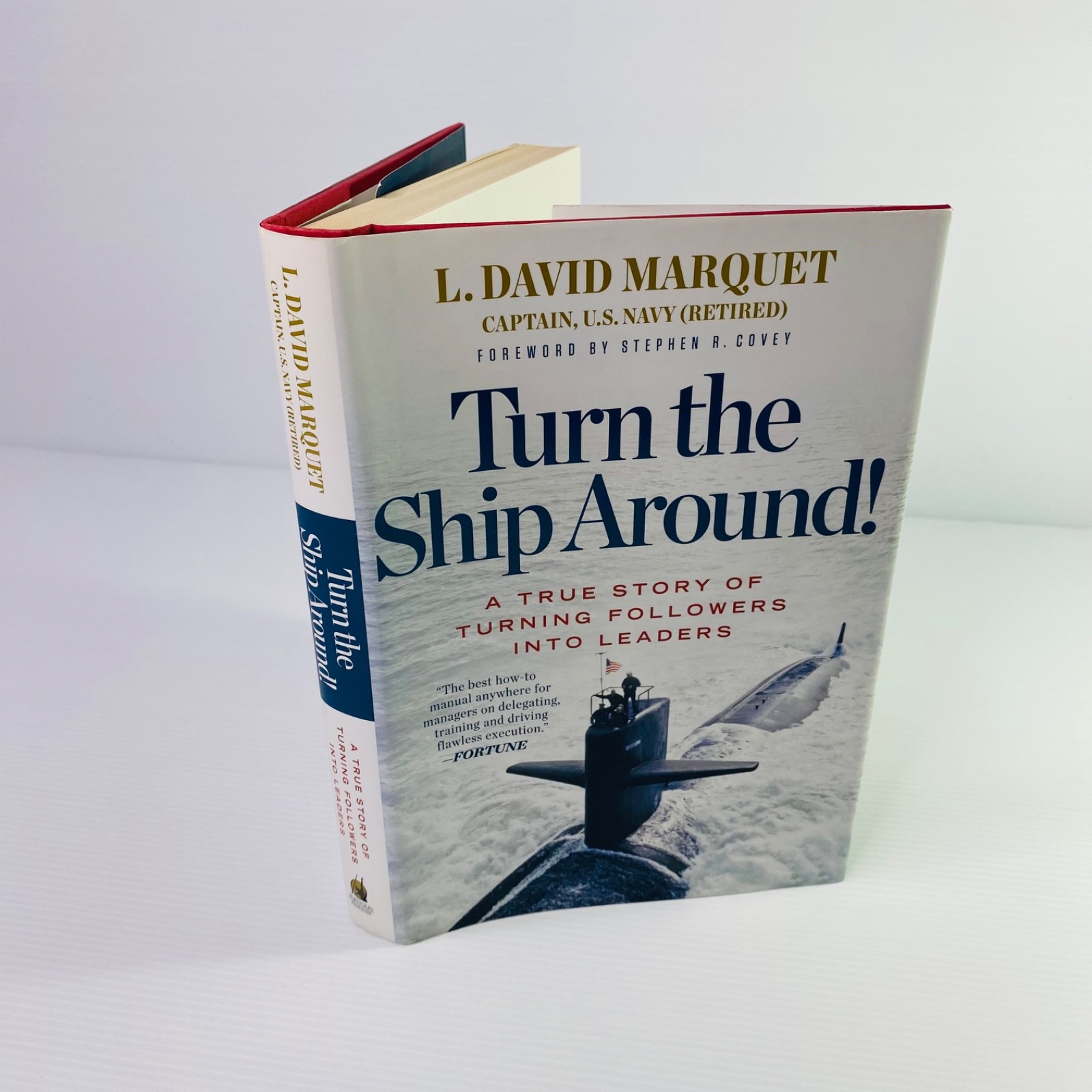 Turn the Ship Around by David Marquet True Story Followers Leaders HARDCOVER