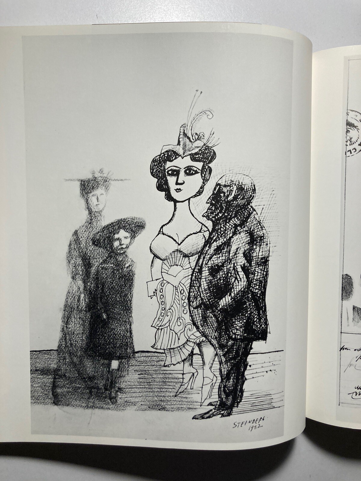 SAUL STEINBERG by Harold Rosenberg 1978 Softcover FIRST EDITION 2nd Print VG