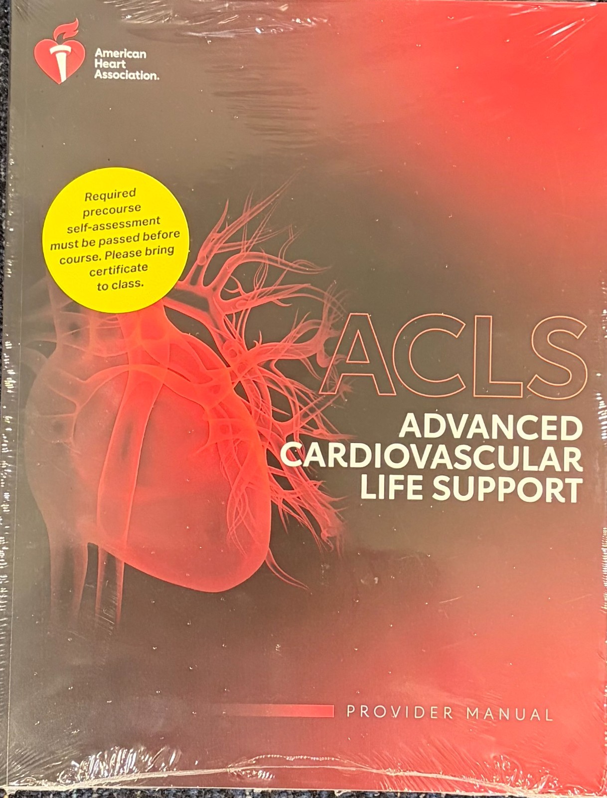 ACLS Provider Manual Paperback 2020 By American Heart Association