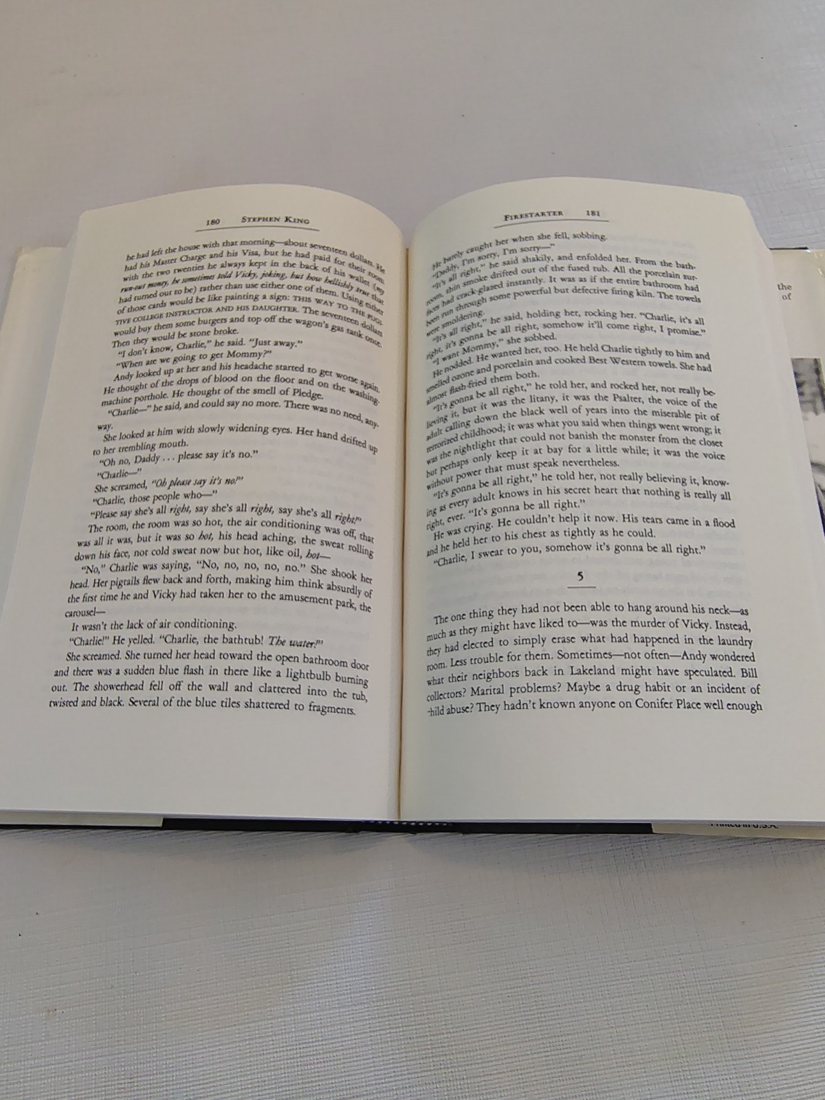 Stephen King – Firestarter- Hardcover – First Edition The Viking Press 1980