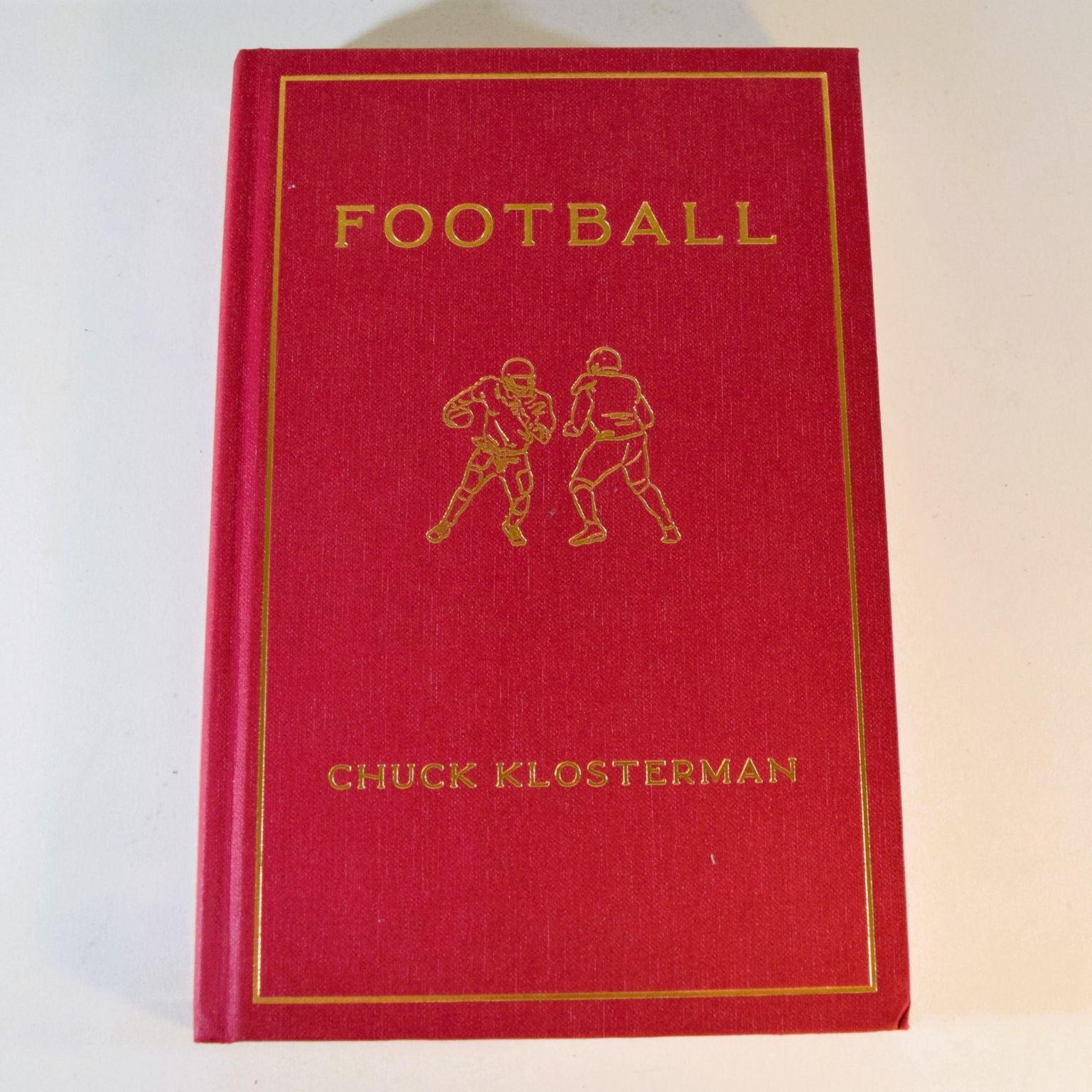 Football – Chuck Klosterman – 2023 First Printing Hardcover Penguin Press Sports