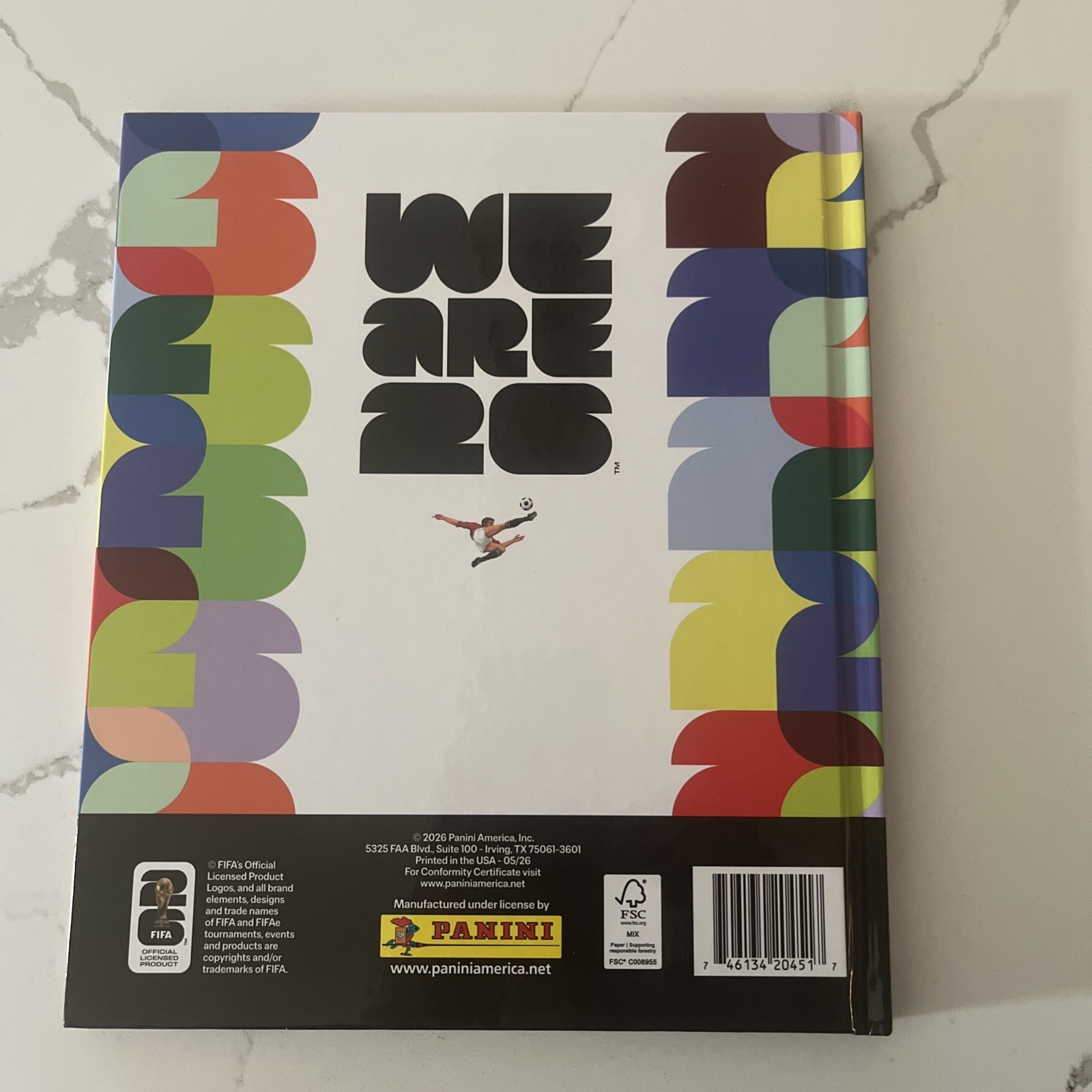 2026 Panini FIFA World Cup Sticker Album – Hardcover IN HAND FREE SHIP
