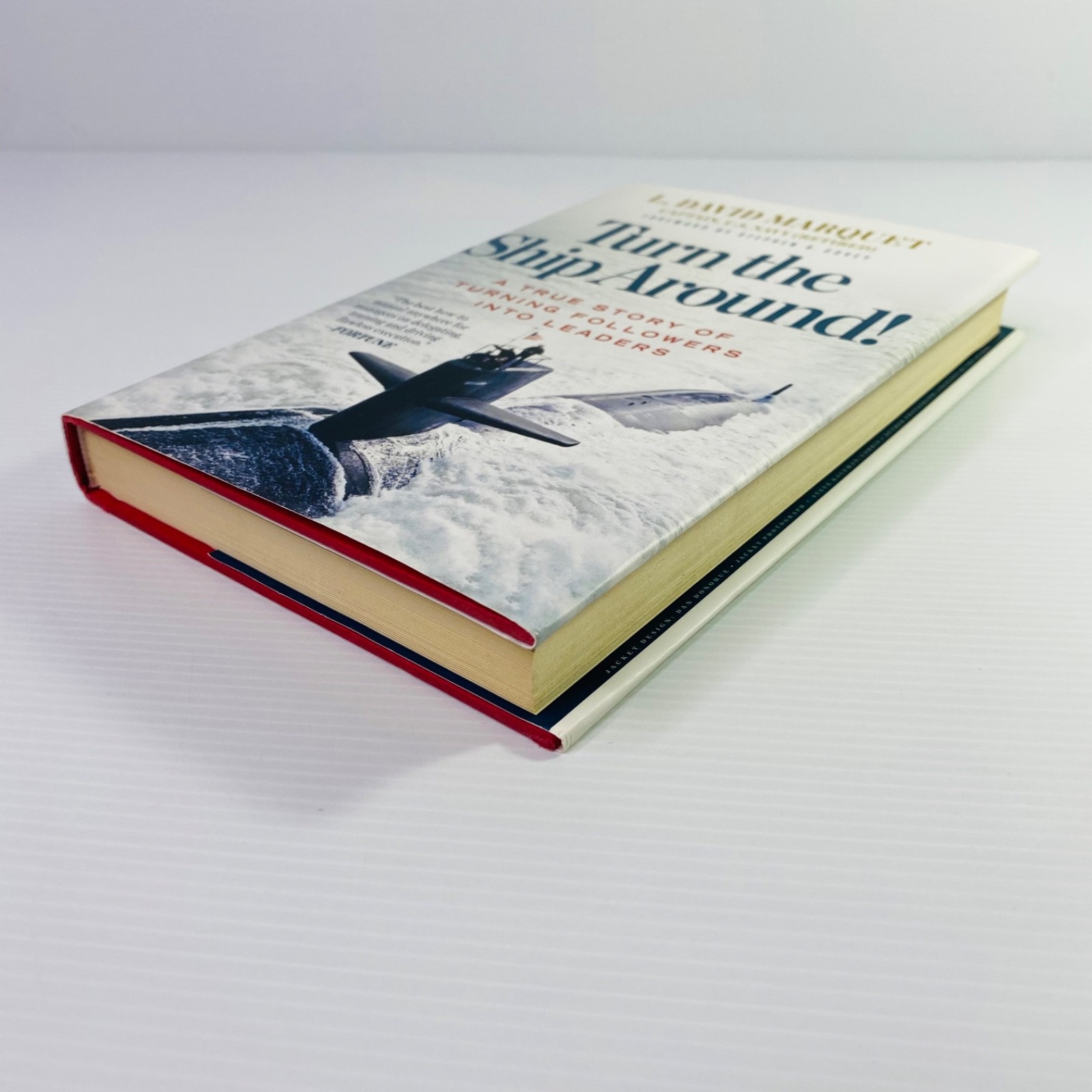Turn the Ship Around by David Marquet True Story Followers Leaders HARDCOVER
