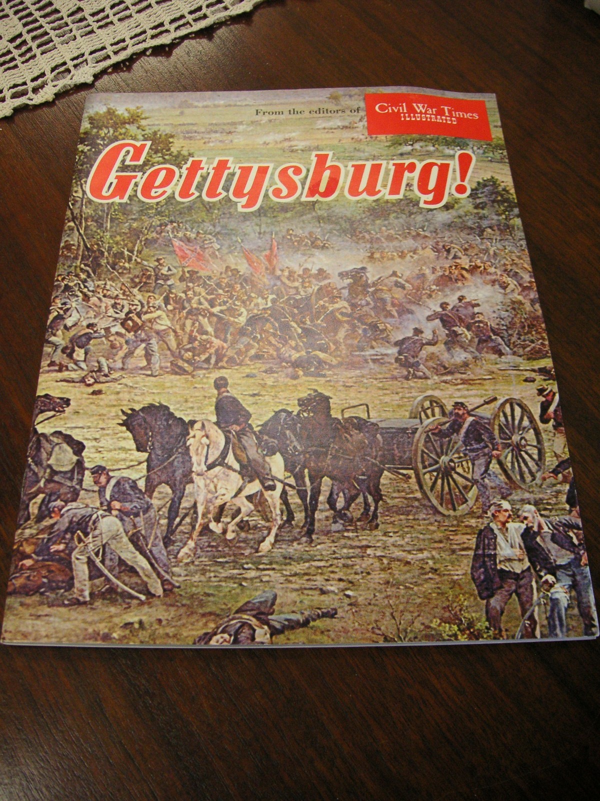 Gettysburg Civil War Times Illustrated 1982 Ed. 10.75″x8.25″ Very Good Condition