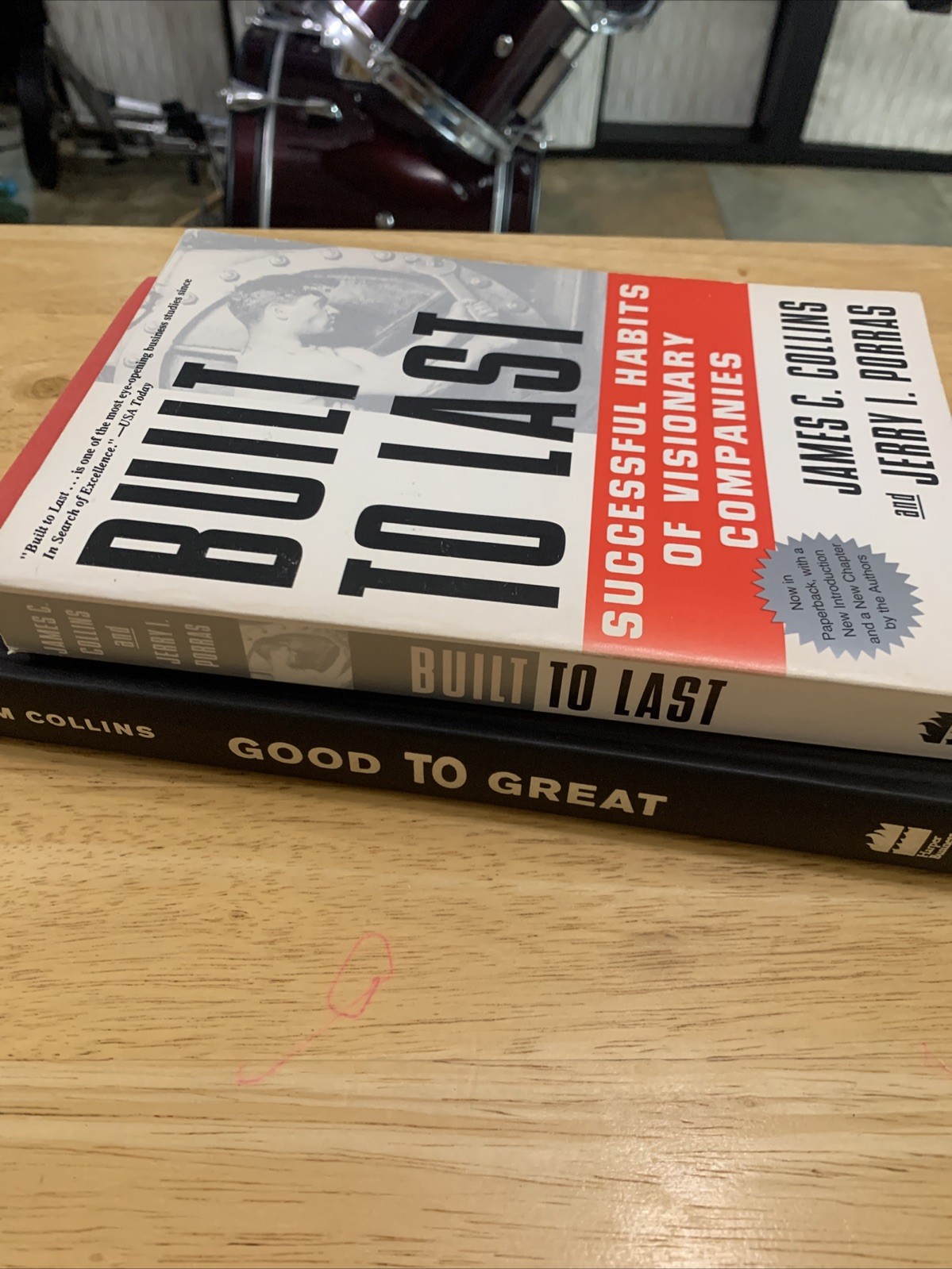 Jim Collins Built To Last & Good To Great Book Lot