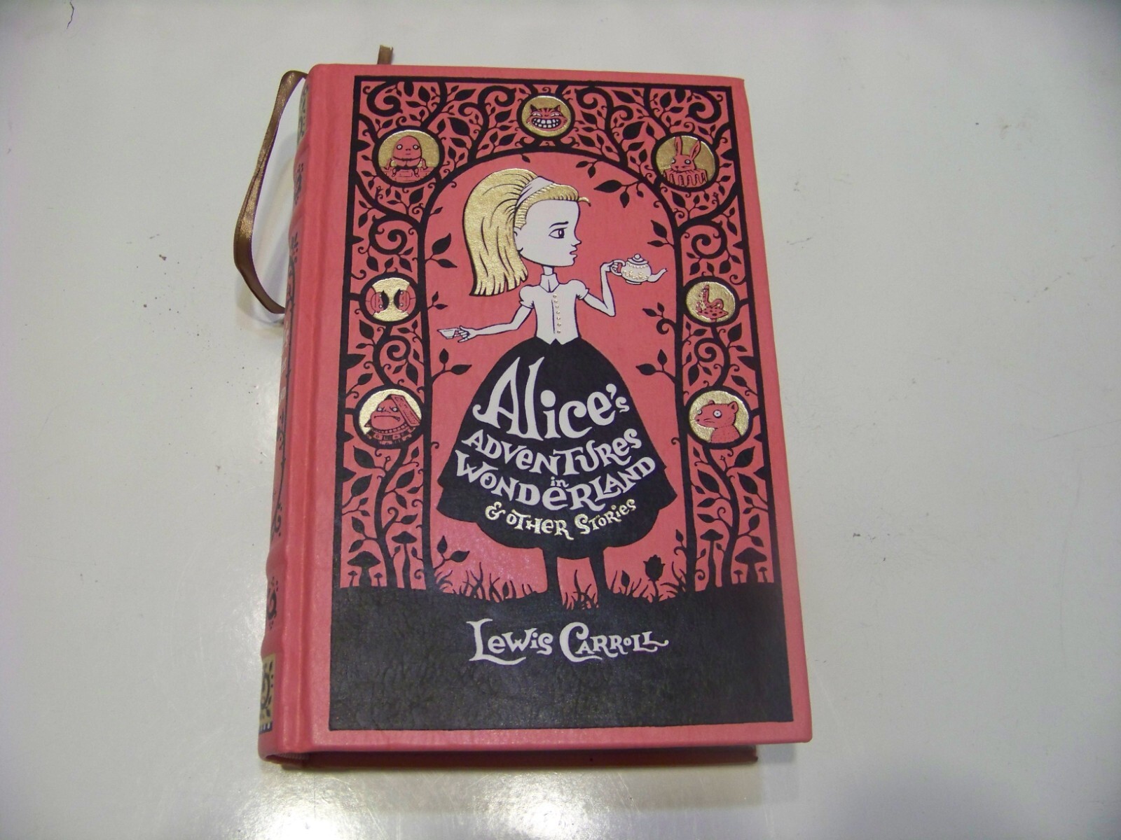 Alice’s Adventures in Wonderland & Other Stories Hardcover Book Lewis Carroll