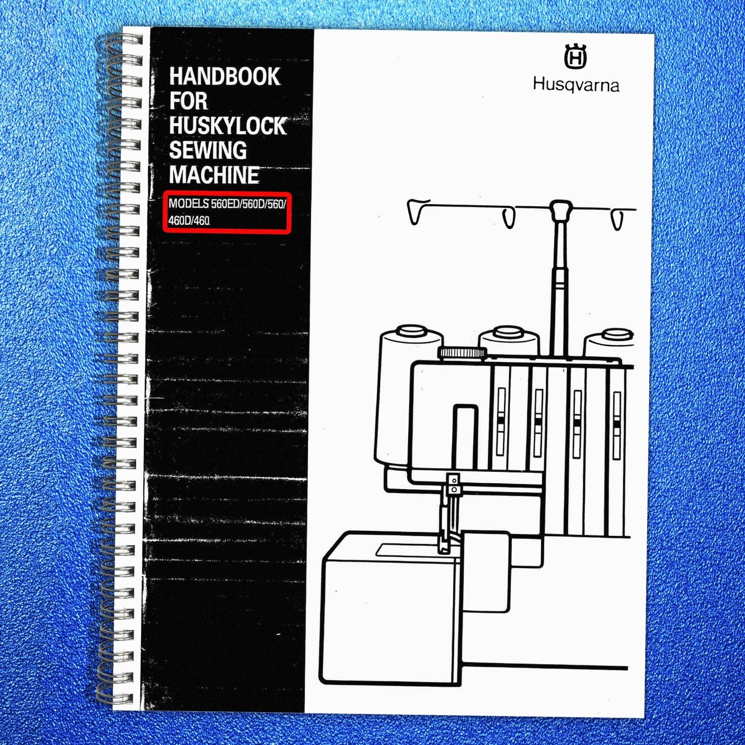 HUSQVARNA VIKING Huskylock 560ED 560D 560 460D 460 Instruction Manual – BIND