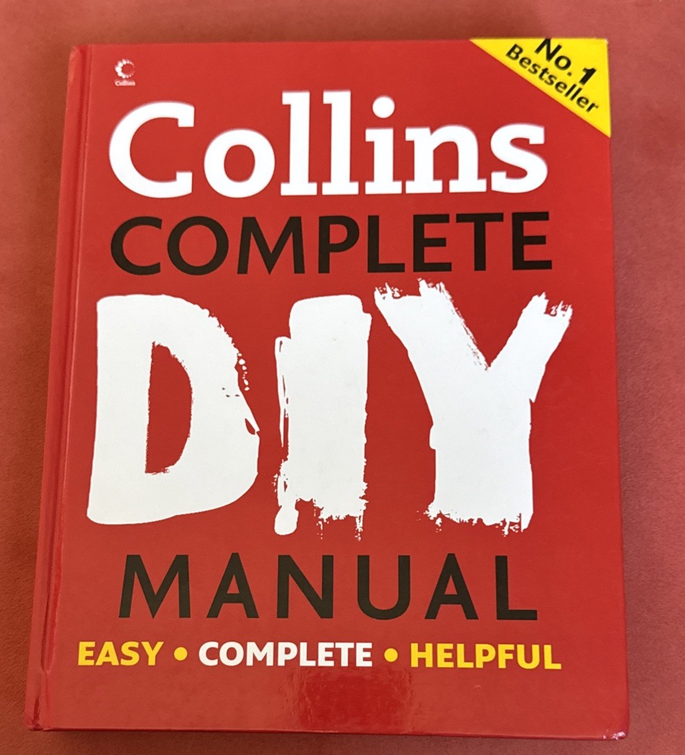 Collins Complete DIY Manual by Jackson & Day Hardcover Home Repair Guide