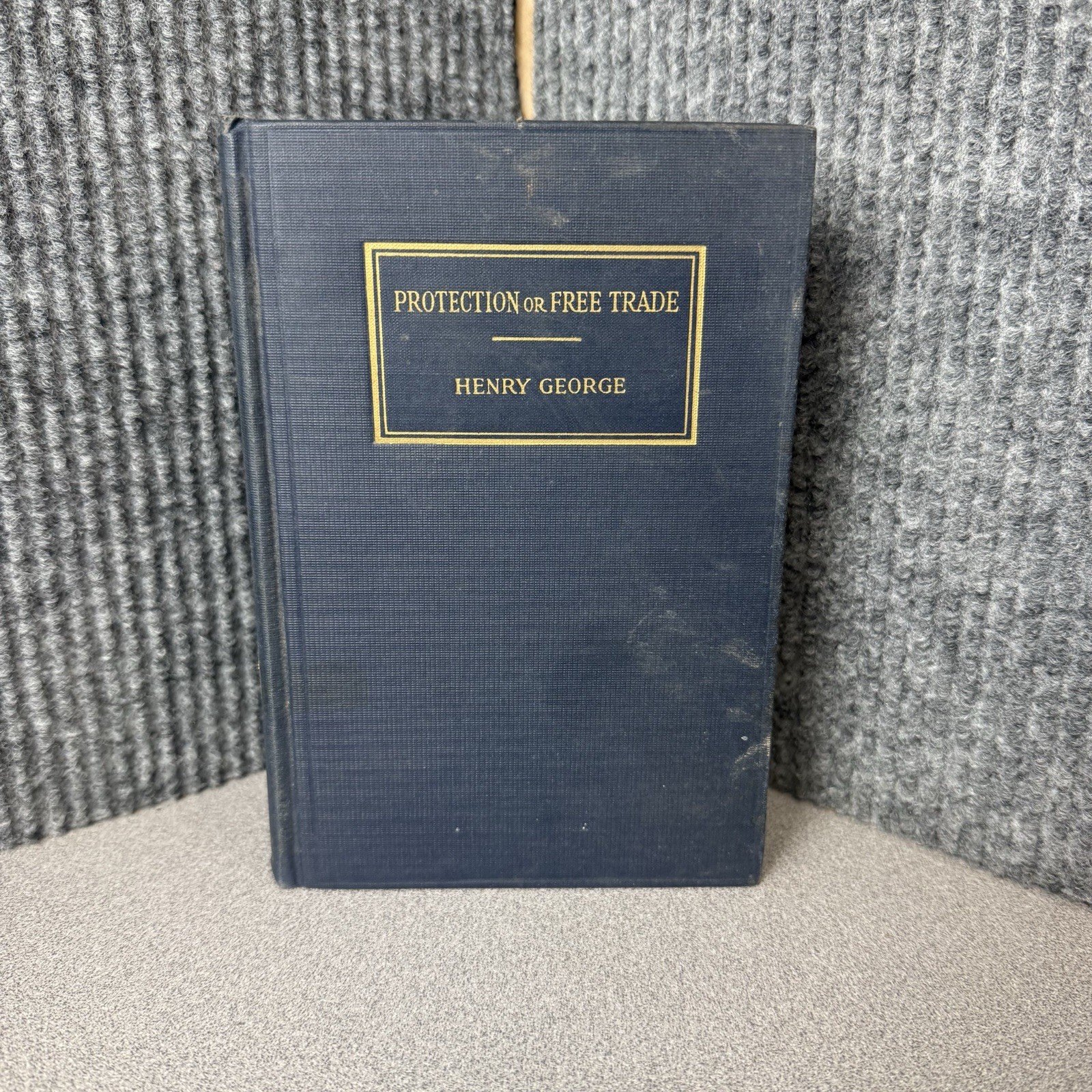 Henry George Protection or Free Trade Vintage Hardcover Schalkenbach Foundation