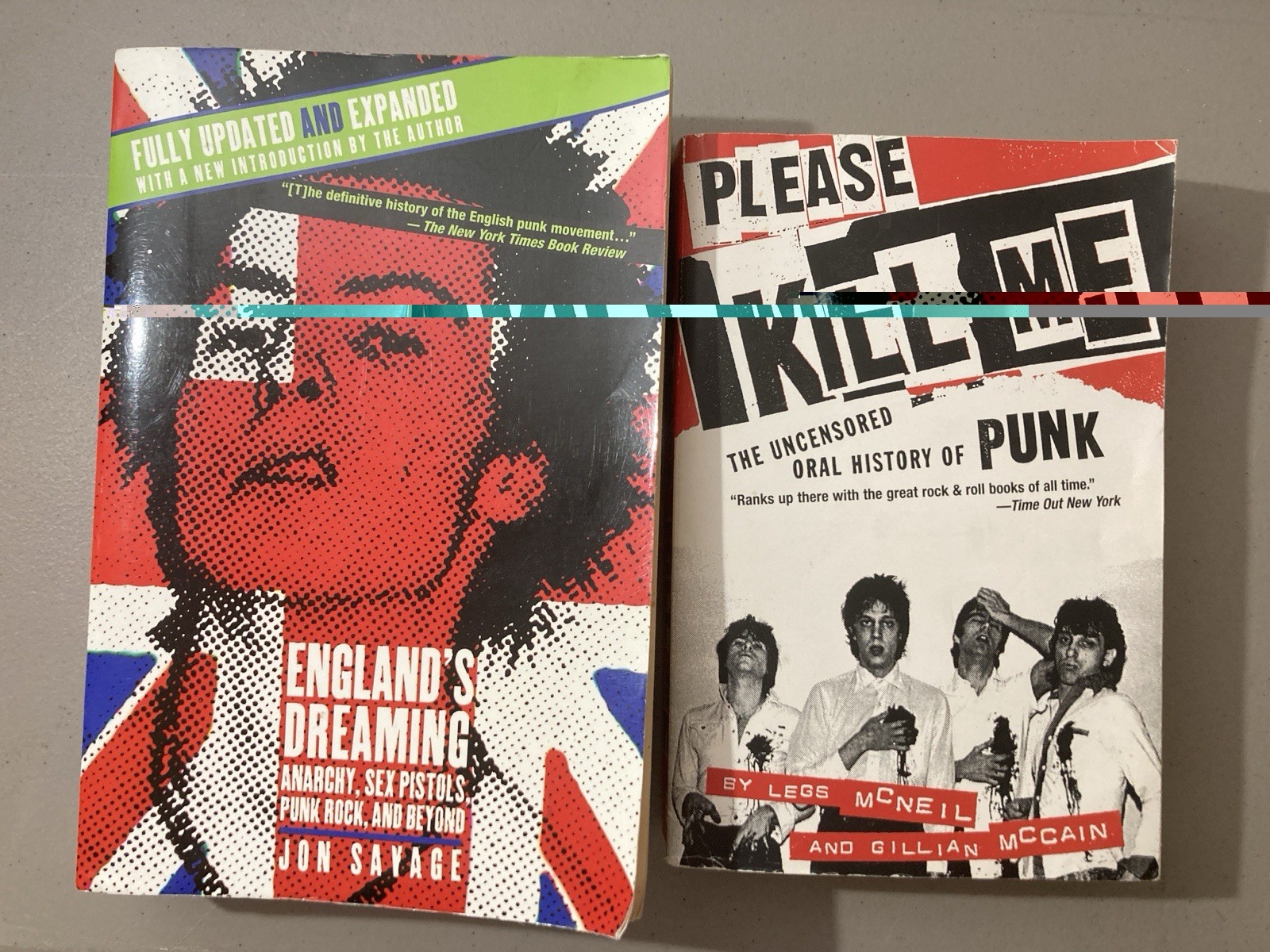 Set – History And Explosion Of Punk Rock. Please Kill Me and England’s Dreaming