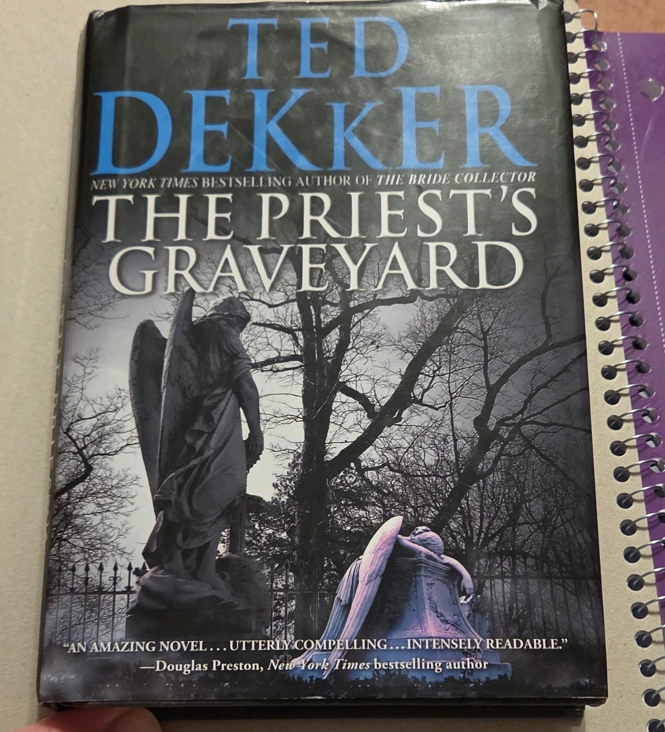 Ted Dekker The Priest’s Graveyard Hardcover 2011 Center Street w/ Dust Jacket