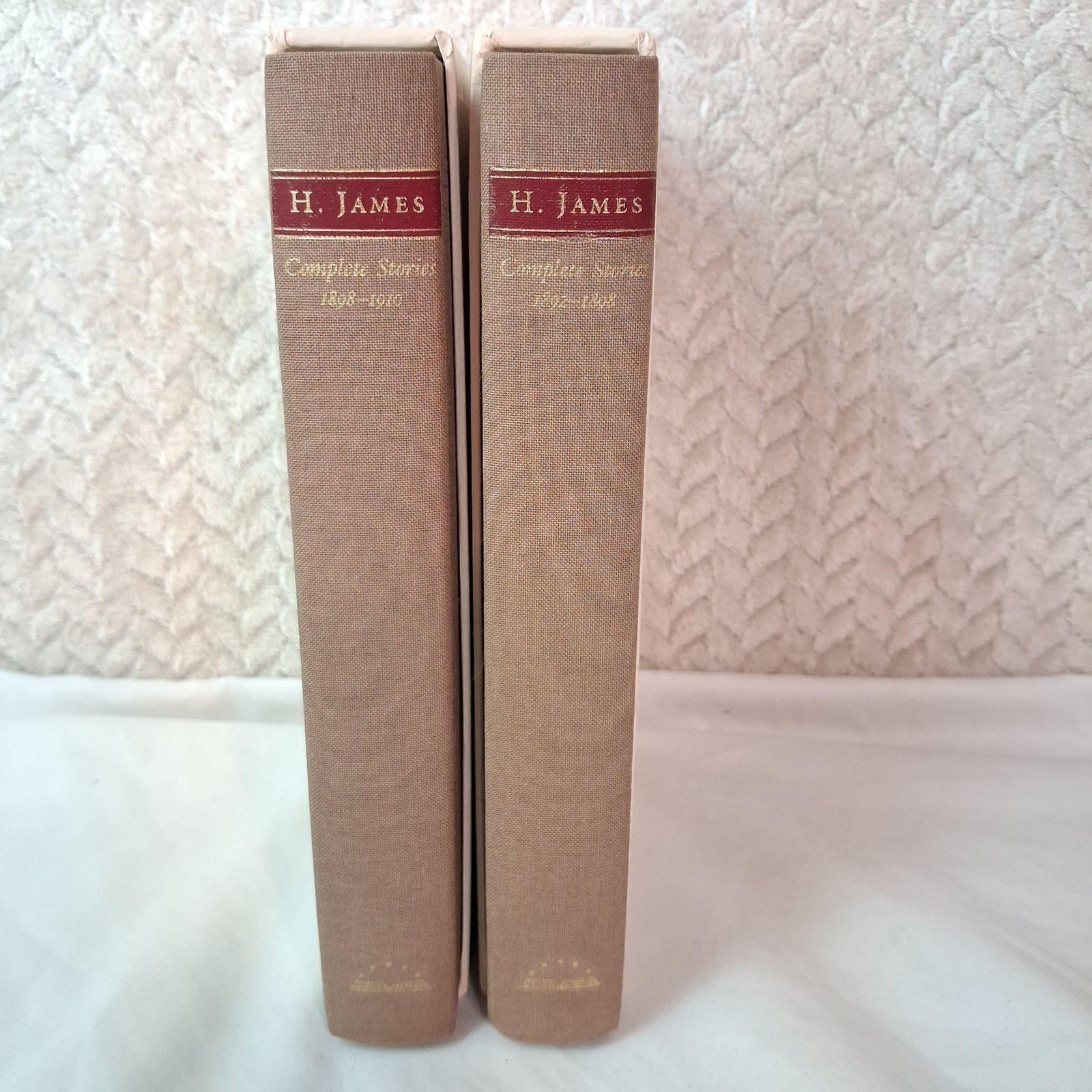 Vintage Henry James Complete Stories 1892-1910 2 Vol Set Library Of America HC