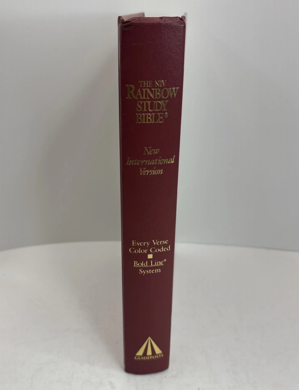 The NIV Rainbow Study Bible Every Verse Color Coded, Bold Line System 1996, HC