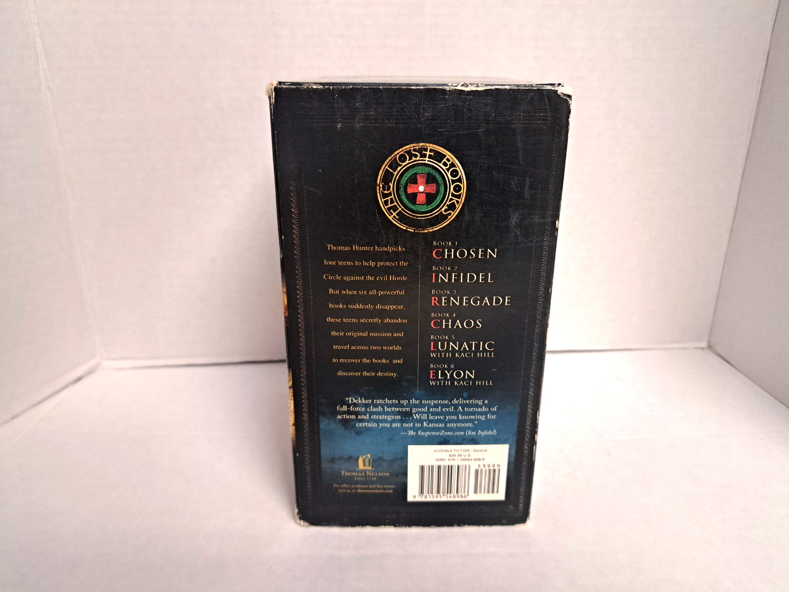 Circle The Lost Books by Ted Dekker Books 1-6 Paperback Book Box Set