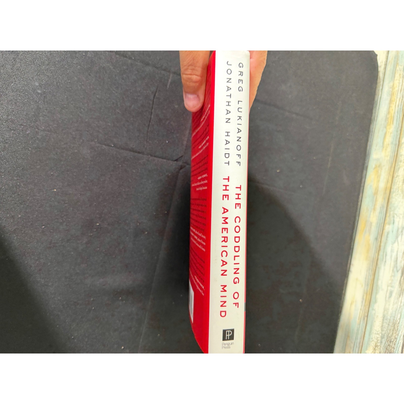 Penguin Press The Coddling of the American Mind OS Red Excellent Hardcover Book