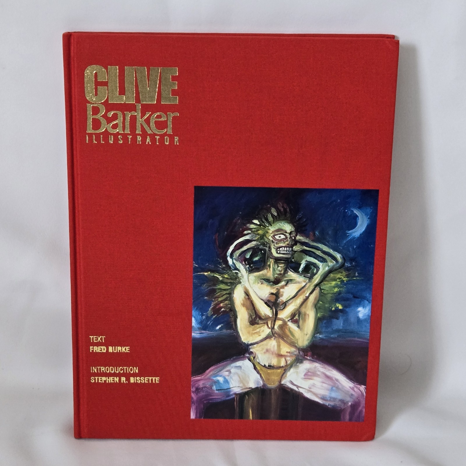 Clive Barker/Illustrator/1990/HC/red clothbound/1st edition/Unread/Horror/Occult