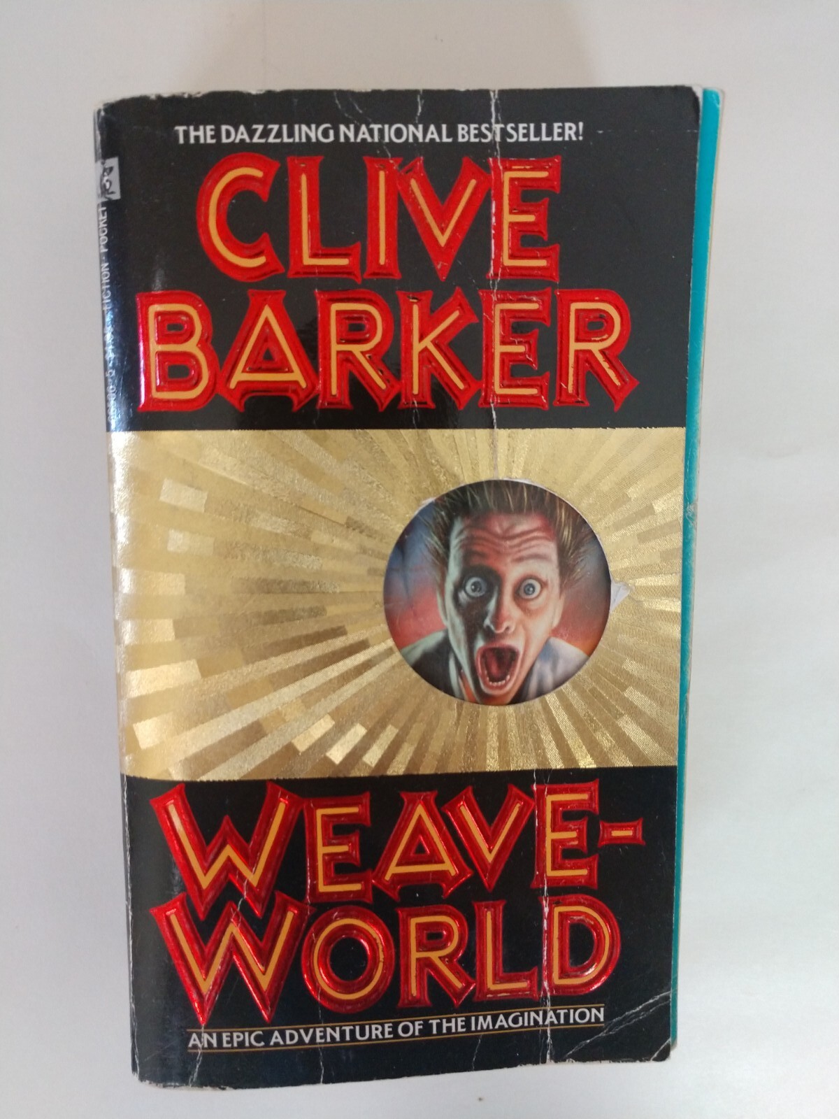 Weaveworld Clive Barker 1987 Paperback 1st Print Edition Soft Cover Horror