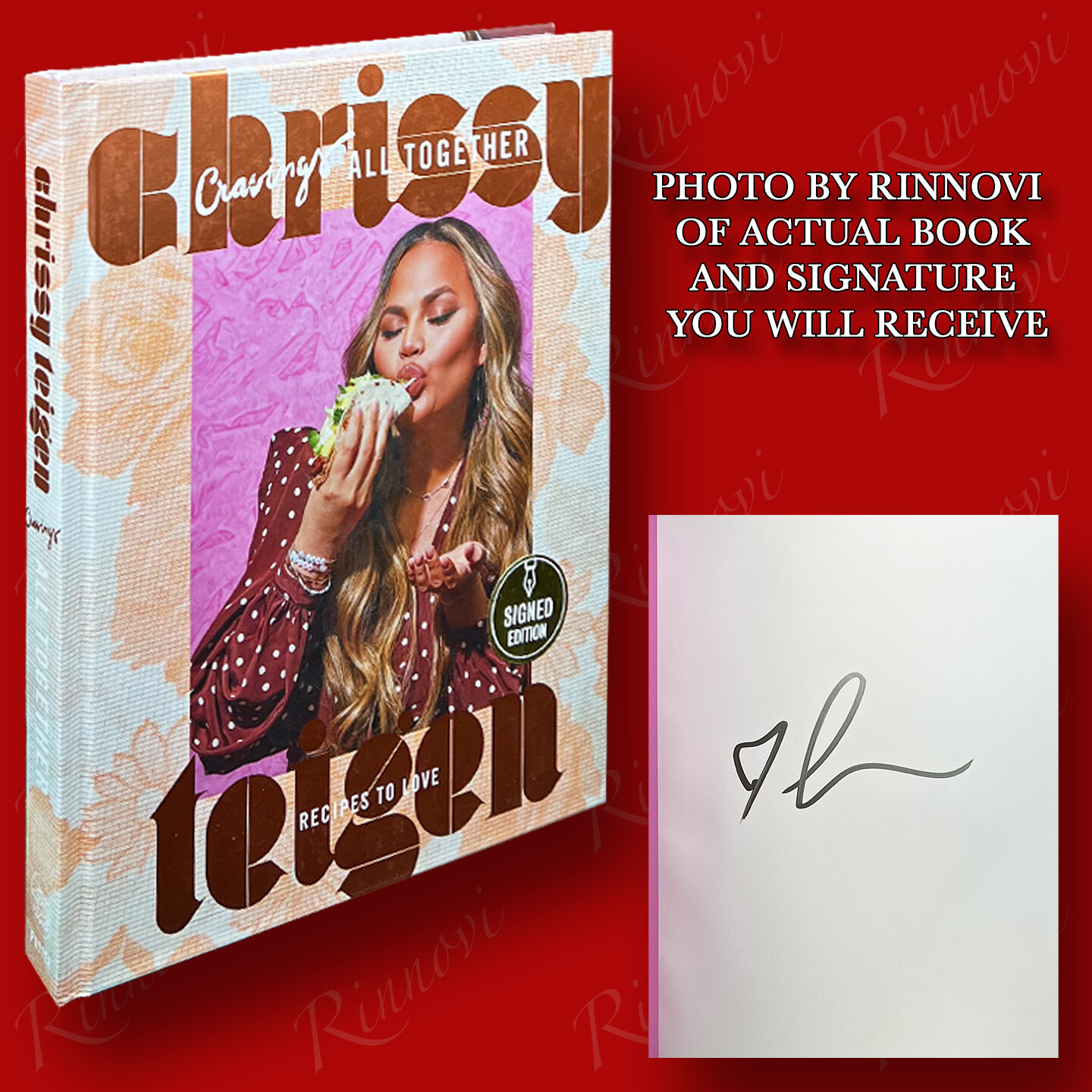 Cravings All Together SIGNED Chrissy Teigen (2021,HC,1st/1st) BRAND NEW