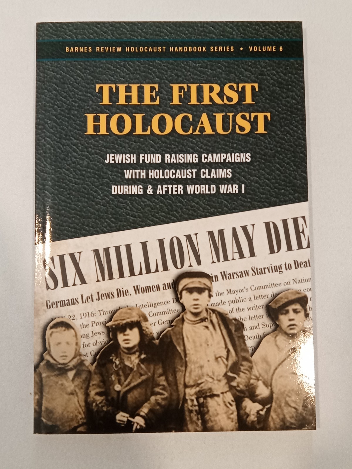 First Holocaust: Jewish Fund Raising Campaigns by Don Heddesheimer PB