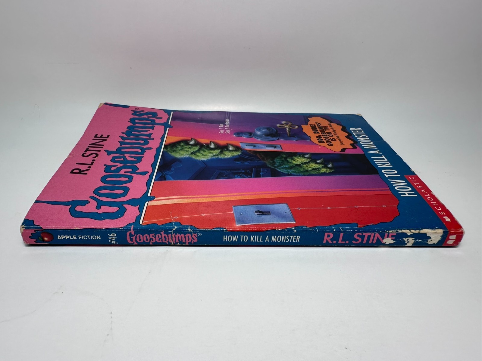 n/a Print #46 How to Kill A Monster Goosebumps Book RL Stine 1996 – BARGAIN BIN