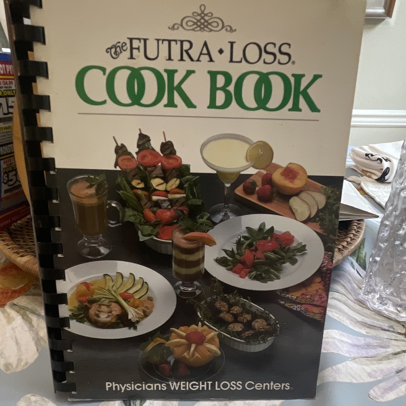 The Futra Loss Cook Book Physicians Weight Loss Centers Ring/Wire Bound