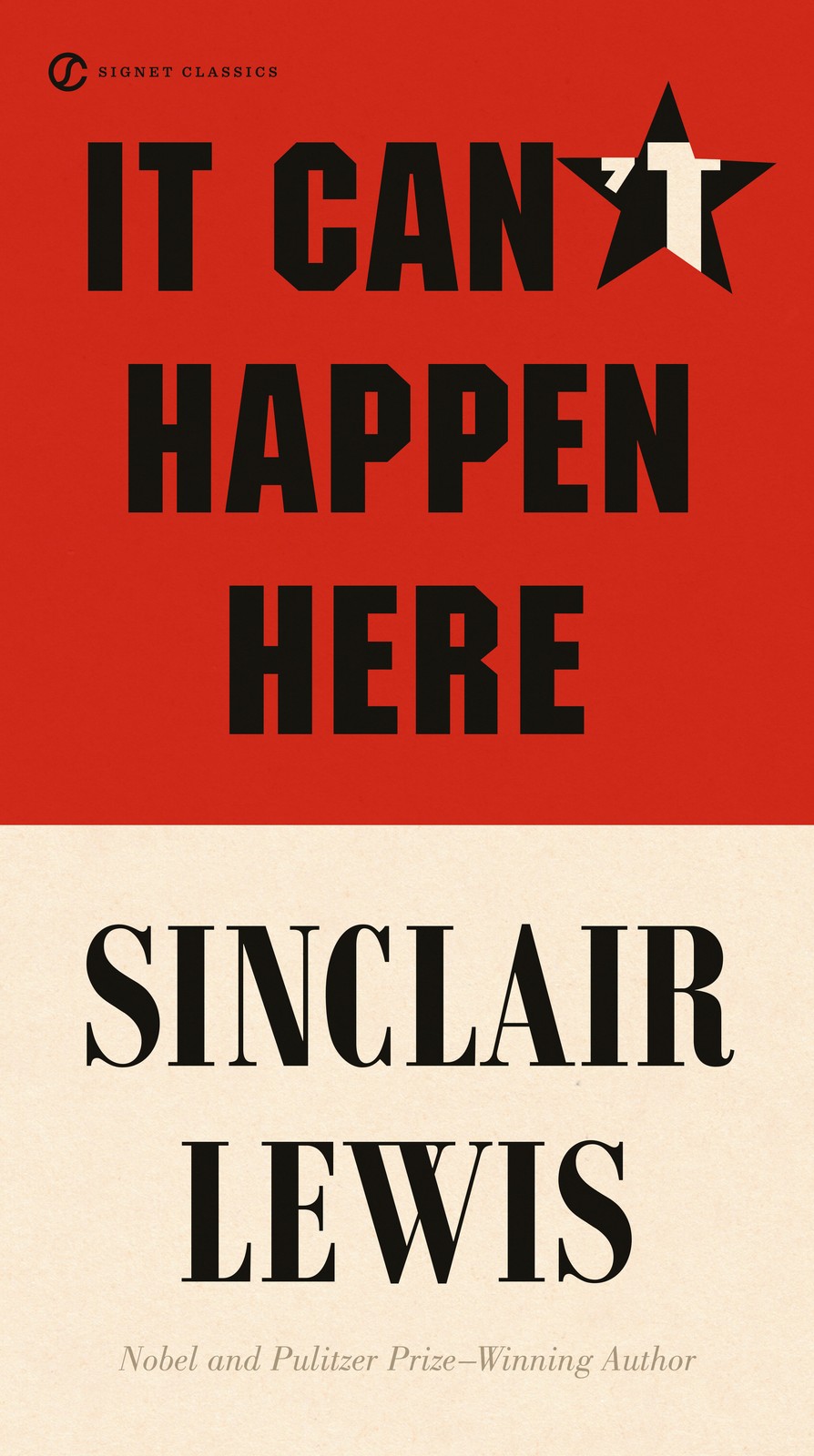 It Can’t Happen Here (Signet Classics) by Lewis, Sinclair [Paperback]