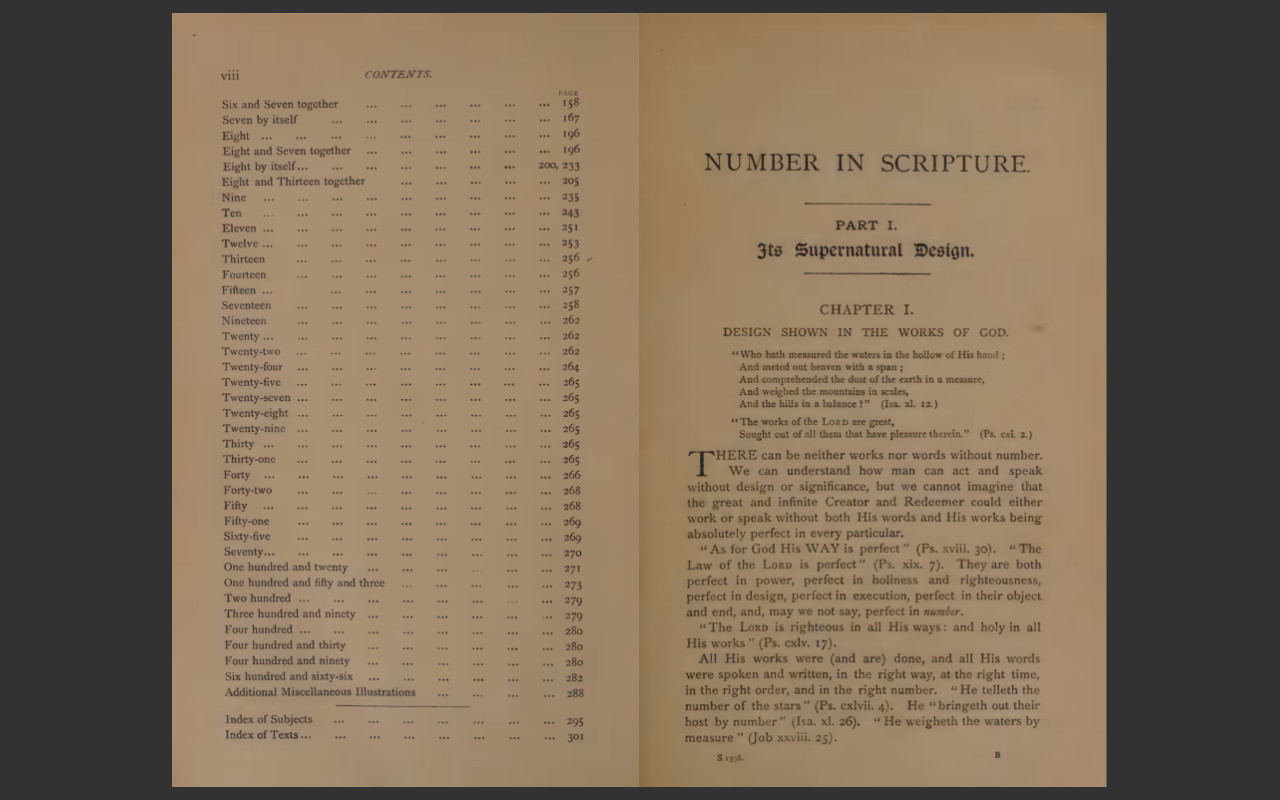 Number in Scripture by EW Bullinger – Christian Bible Study Theology ebook on CD