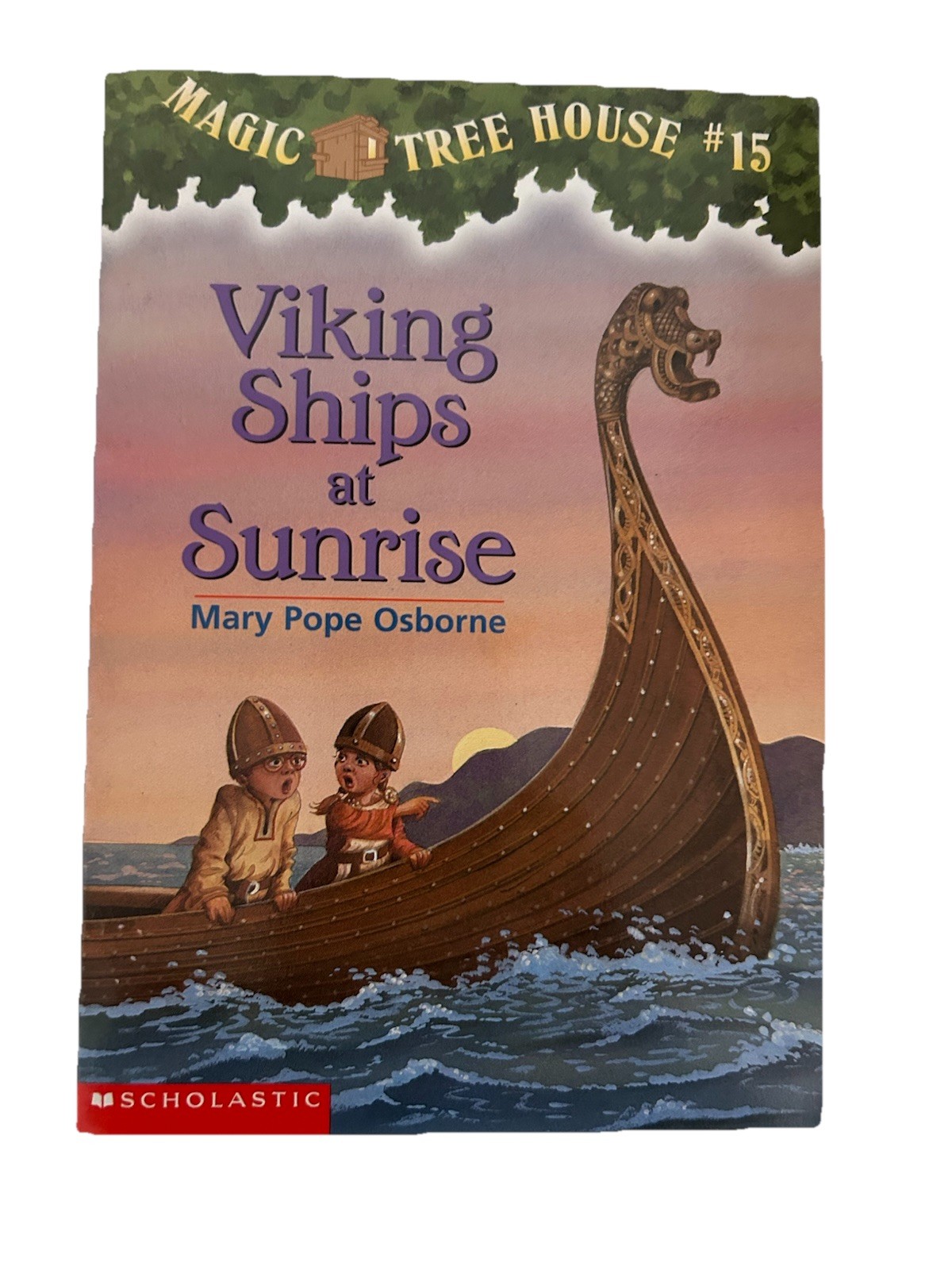 Viking Ships At Sunrise (Magic Tree House, No. 15) -Paperback- New, FREE Shippin