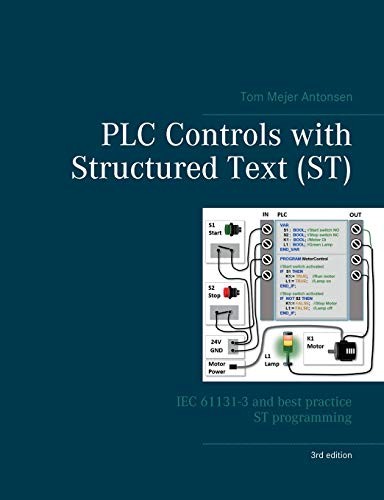 PLC Controls with Structured Text… by Antonsen, Tom Mejer Paperback / softback