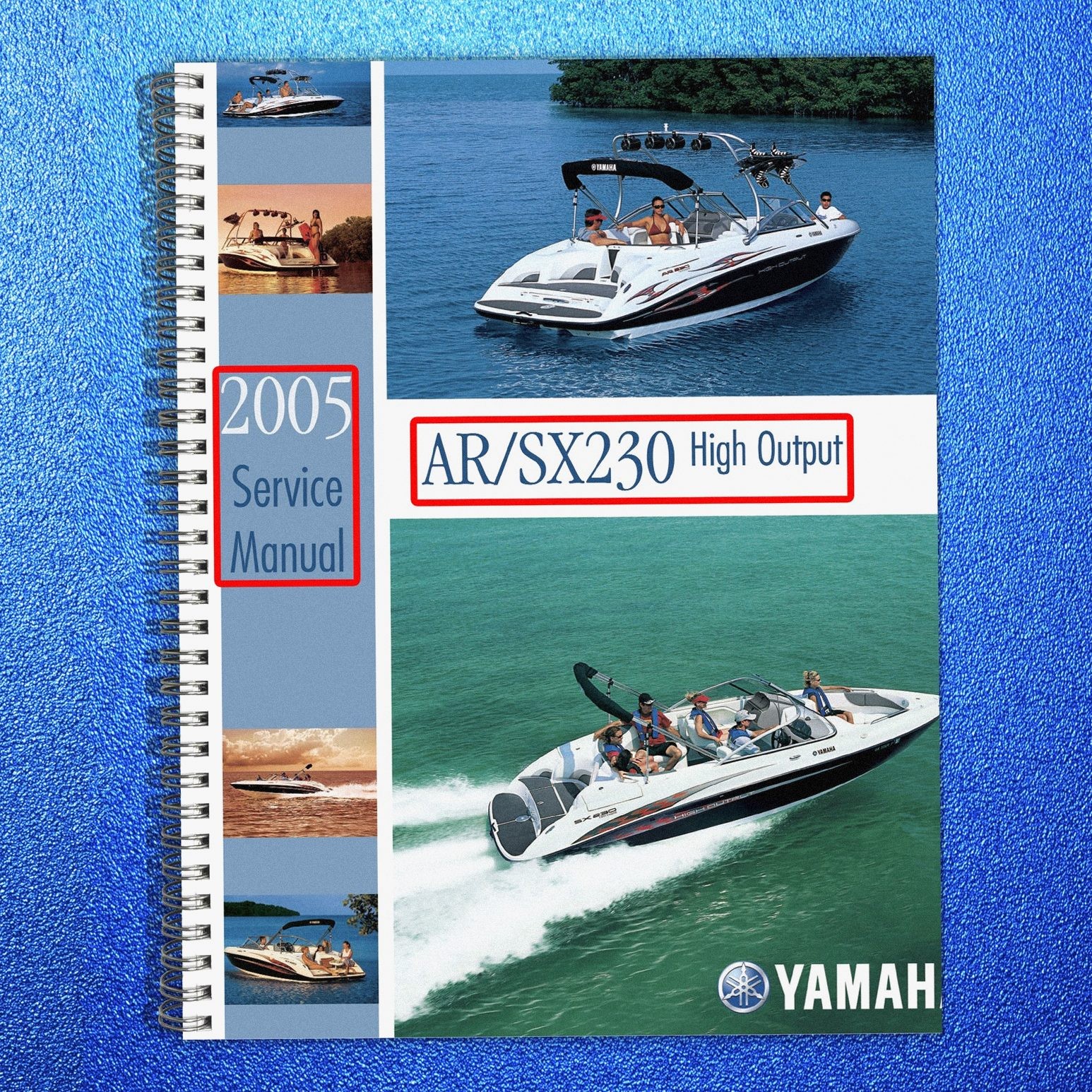 YAMAHA AR230 SX230 High Output Engine Service Manual CLOSURE – TOUGH COVERED