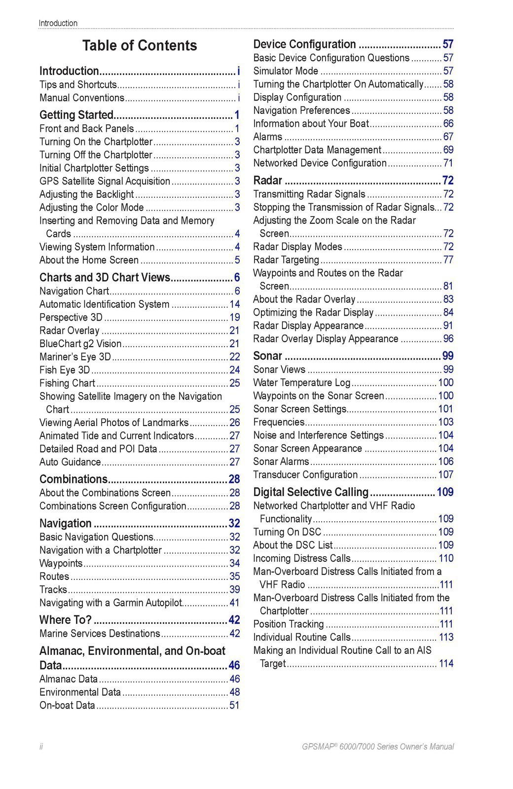 GARMIN GPSMAP 6000 7000 Series Owners Manual STEEL CLOSURE – TOUGH COVERING