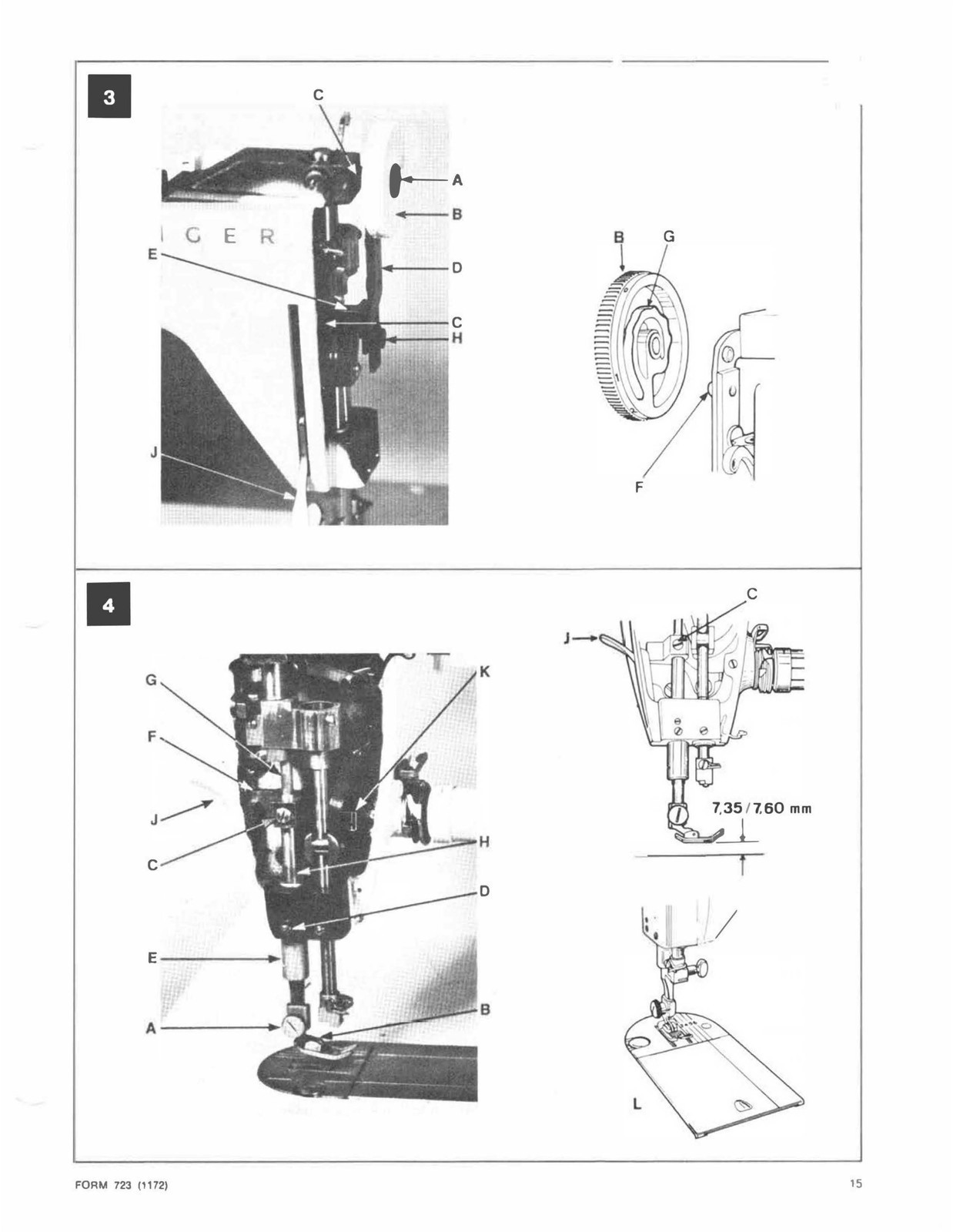 SINGER 252 257 258 259 Sewing Machine Service Manual 1972, COIL FIXED – COVERING