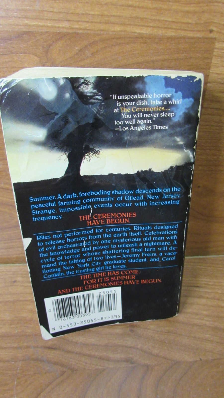 THE CEREMONIES By T. E. D. Klein Vintage Horror Bantam Books paperback