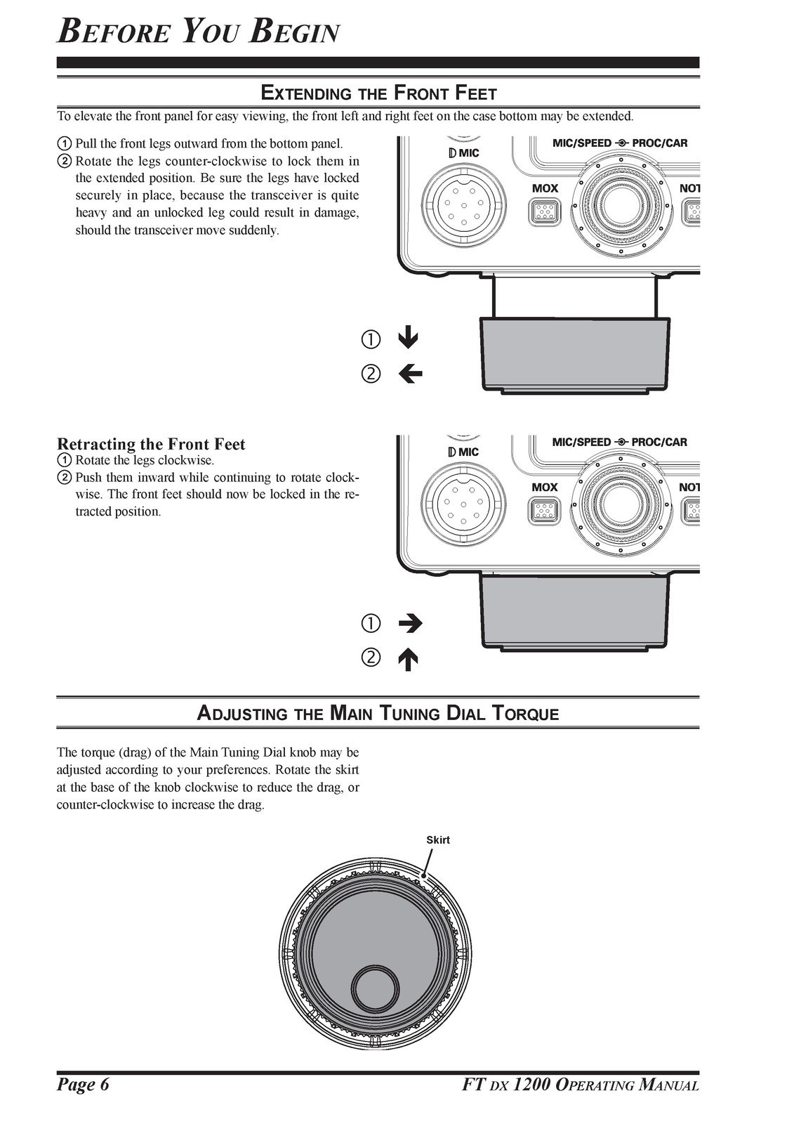 YAESU FTDX1200 Operating Manual – METAL WIRE BOUND – STURDY COVERS