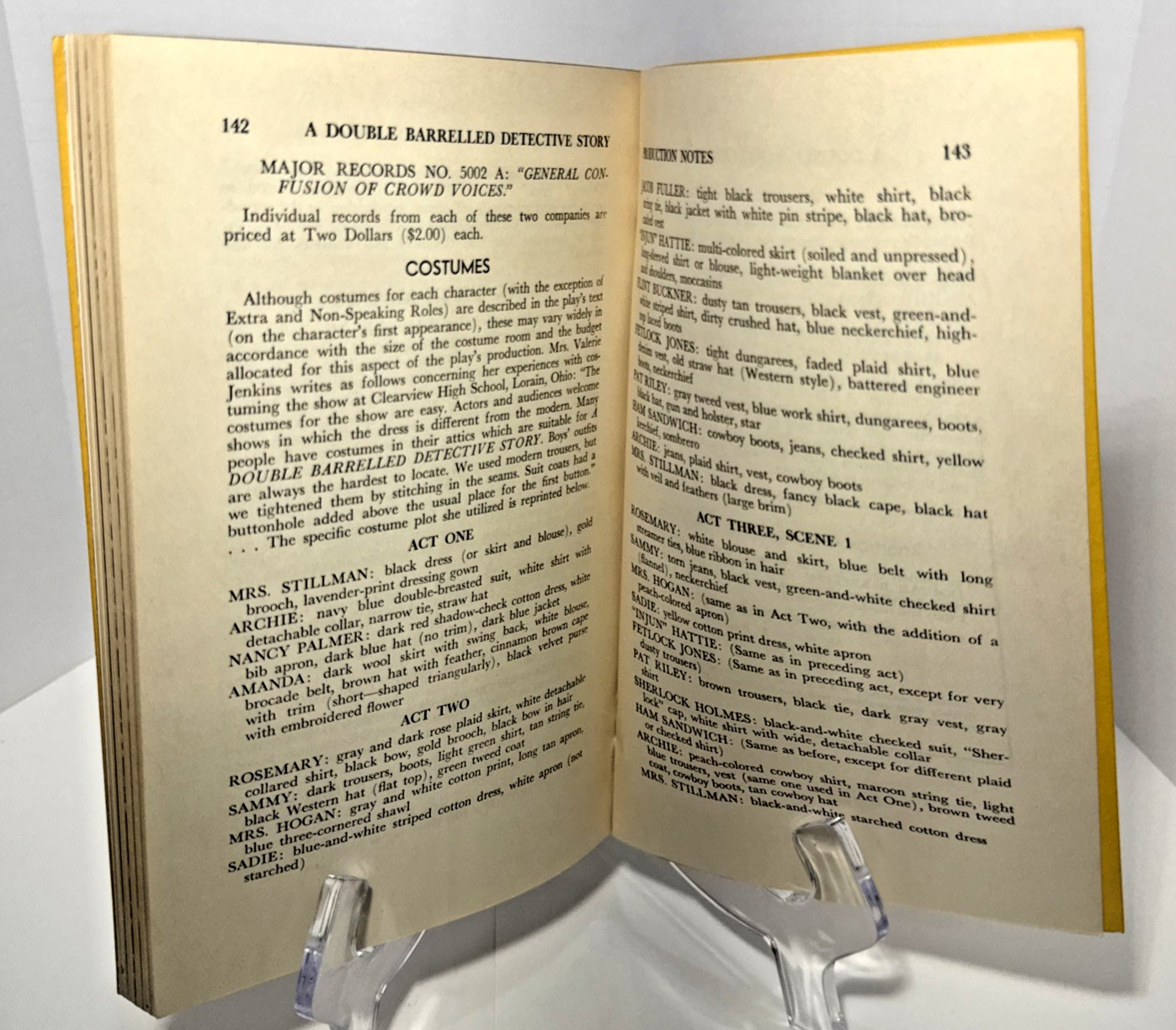 Mark Twain A Doubled Barrelled Detective Story | Play Stage Adaptation St Clair